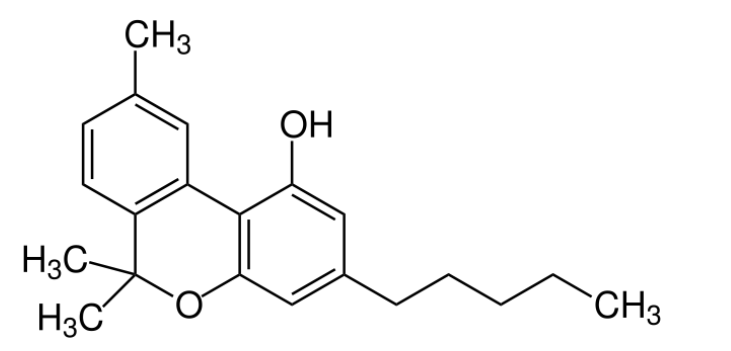 CBN (kannabinol) - wzór chemiczny