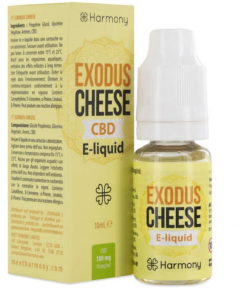 E-liquid CBD 1% - 10ml Exodus Cheese