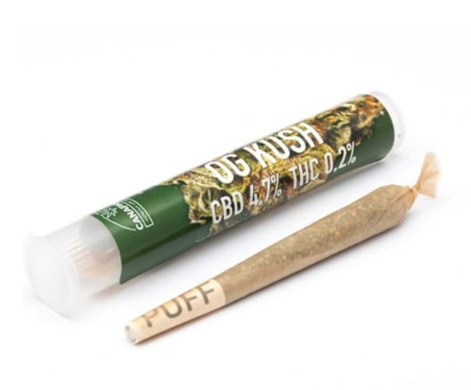 最安プラン PUFF PUFF 1g - 5% CBD Joint OG Hemplo.pl - kush その他