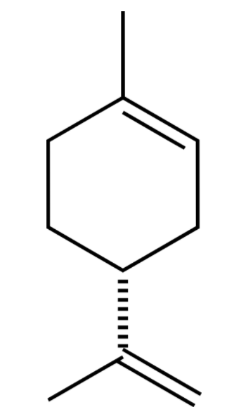 Limonen - wzór chemiczny