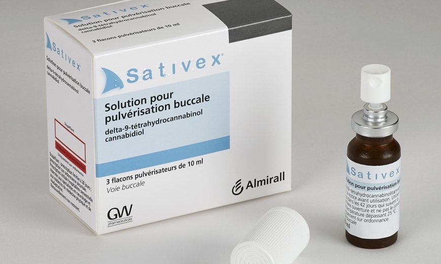 Sativex lek SM z CBD i THC