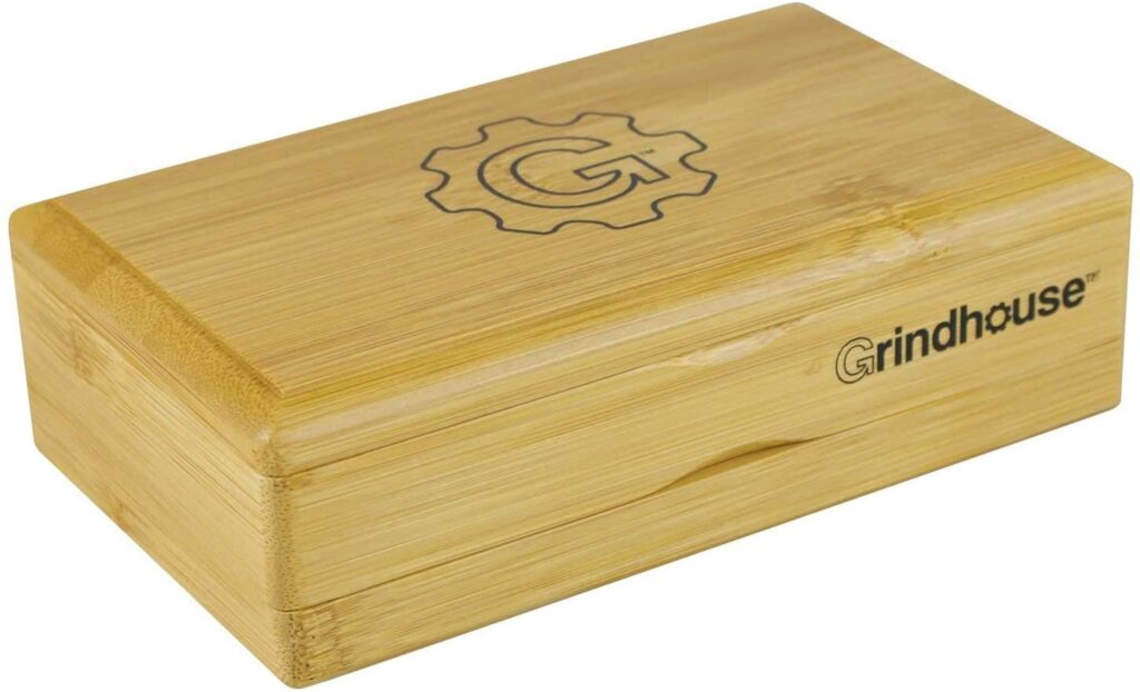 kiefbox cena- Grindhouse Bamboo Pollen Sifter Box