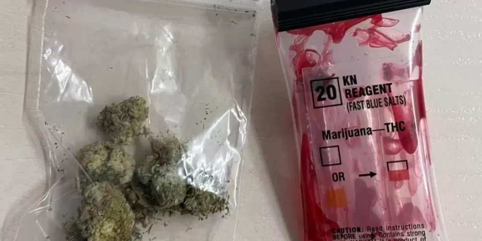 worek z marihuaną zatrzymany u poszukiwanego z Oławy