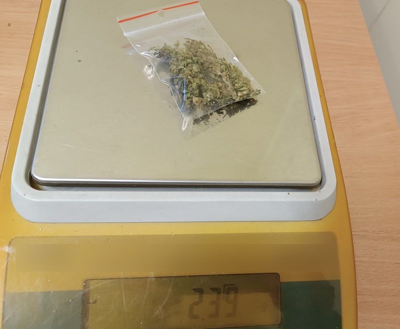 2,39 grama marihuany 26-latka z milicza