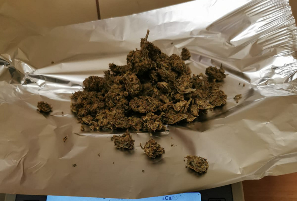 30 gramów marihuany 19-latka z warszawy