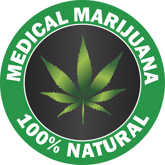 medyczna marihuana grafika
