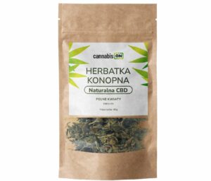herbatka konopna naturalna CBD cannabison