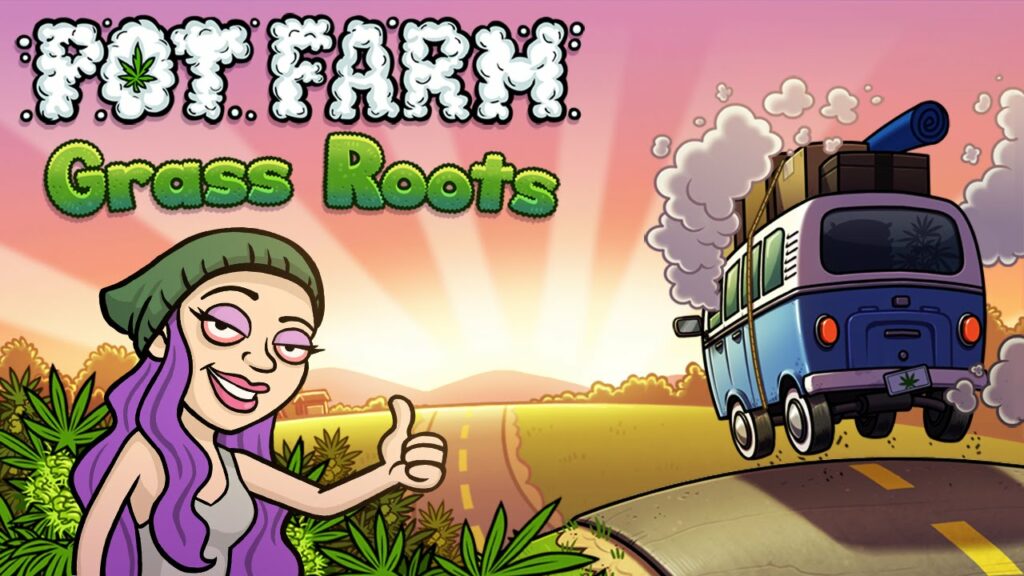 grafika promocyjna gry Pot Farm: grass Roots