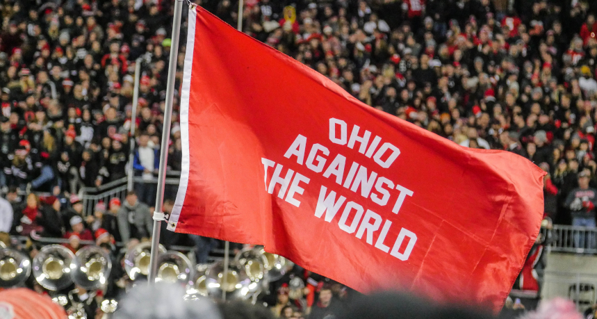 czerwona flaga ohio against the world